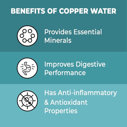Benefits of copper water