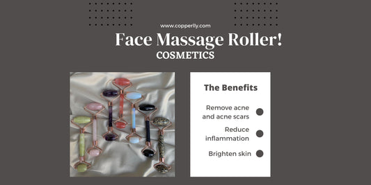 Face massage roller usages and benefits