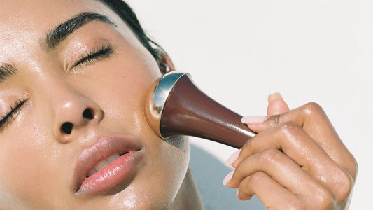 kansa wand facial massage tool