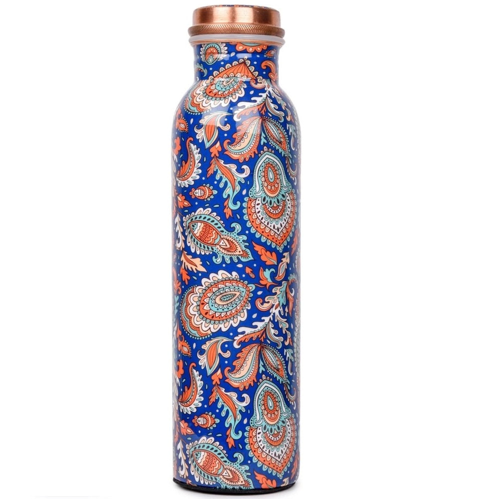 Multi Print Design Copper water bottles - Set of 4