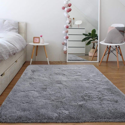 Handmade Super Soft Touch Shaggy Carpet - Grey
