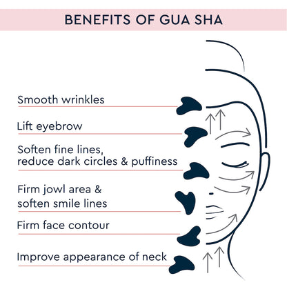 benefit of using Gua sha in daily routine 