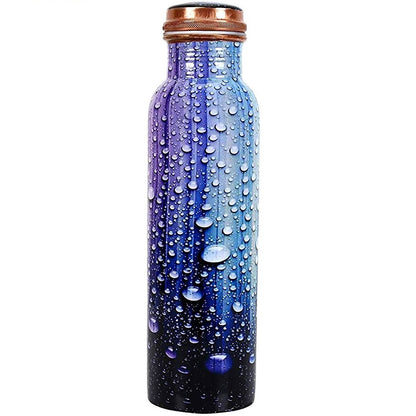 Multi Print Design Copper water bottles - Set of 4