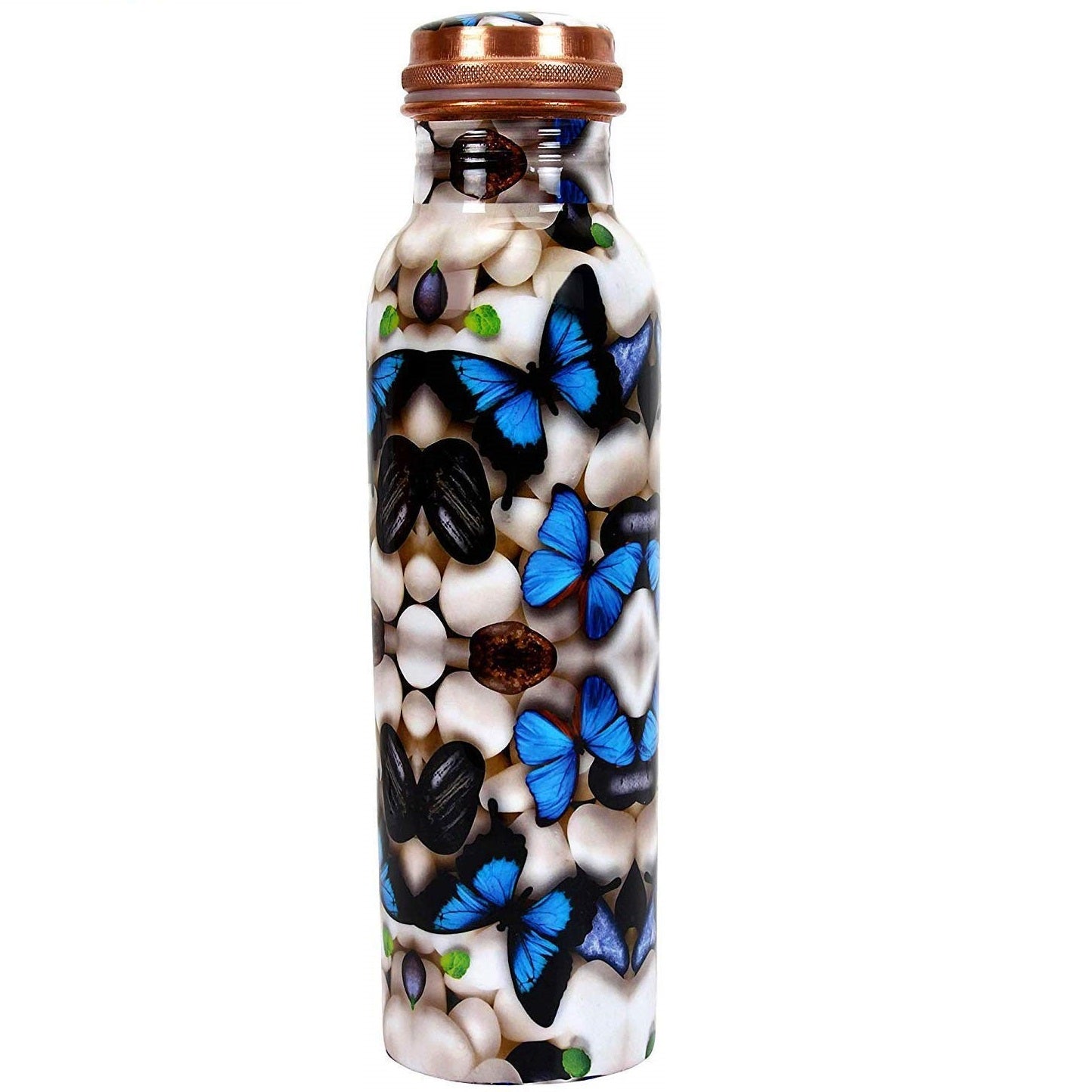 Multi Print Design Copper Water Bottles - 1000ML