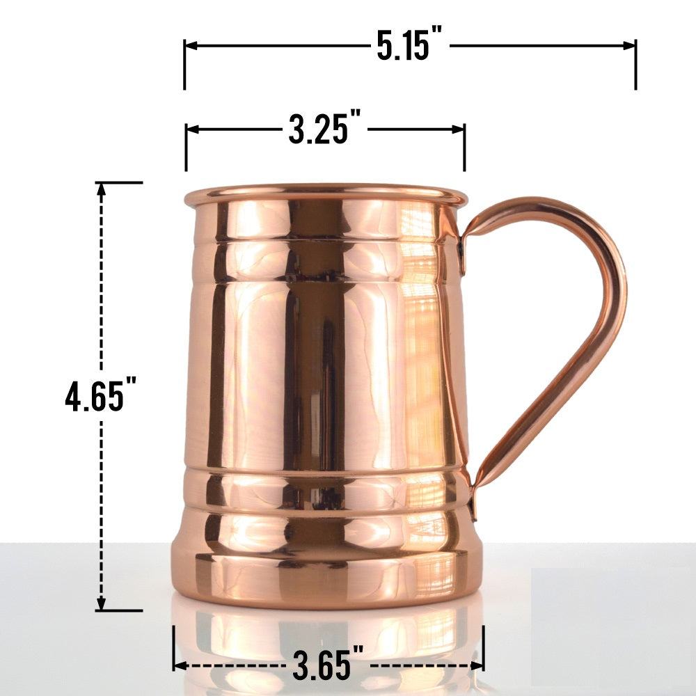 Tankard Pure copper Mule Mug - set of 2