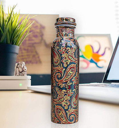 buy printed copper bottle in usa